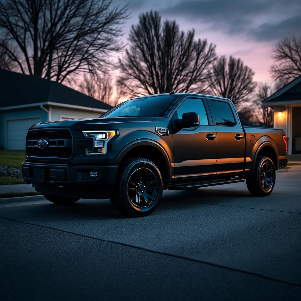 Detailed pickup truck