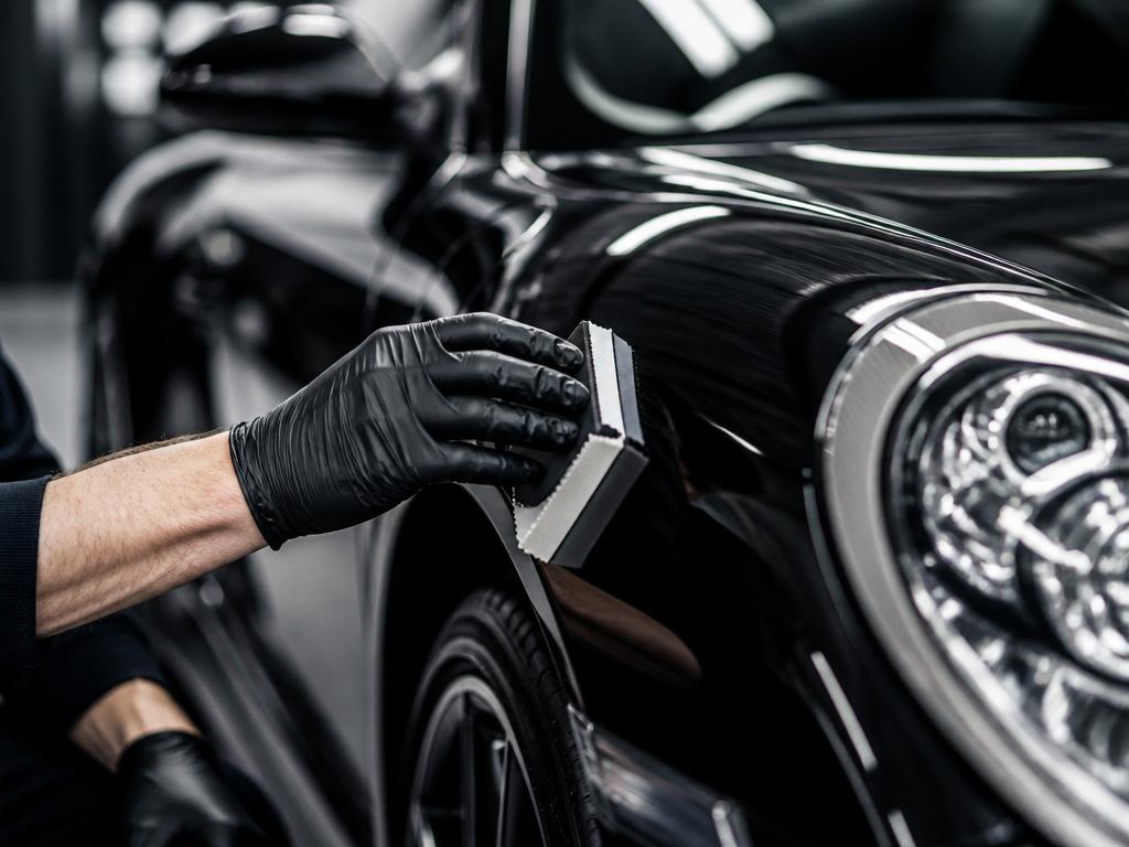 Ceramic coating application